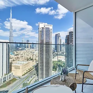 Luxury With Burj Khalifa Or Canal View In Downtown - Marquise Square Tower Dubai